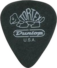 Jim Dunlop Tortex Pitch Black 488 12-set .88mm Black - Plektren - Variation 1