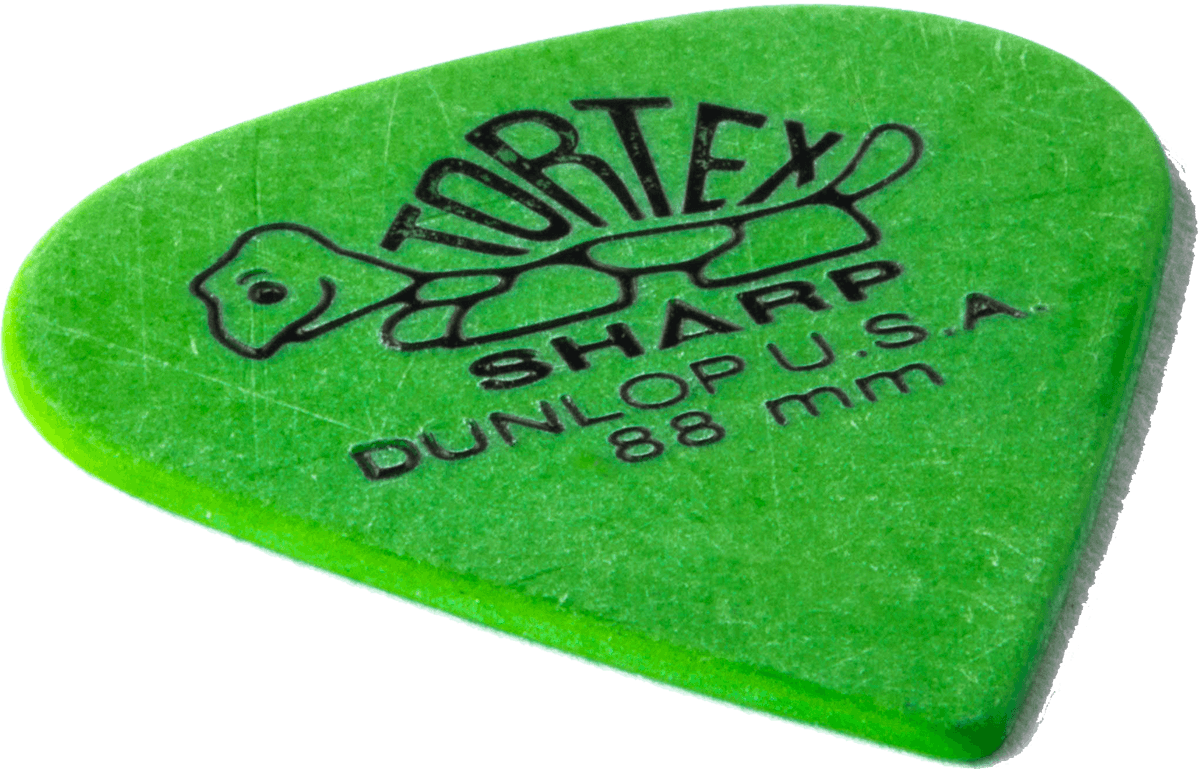 Jim Dunlop Tortex Sharp - 0.88mm Pack De 12 - Plektren - Variation 3