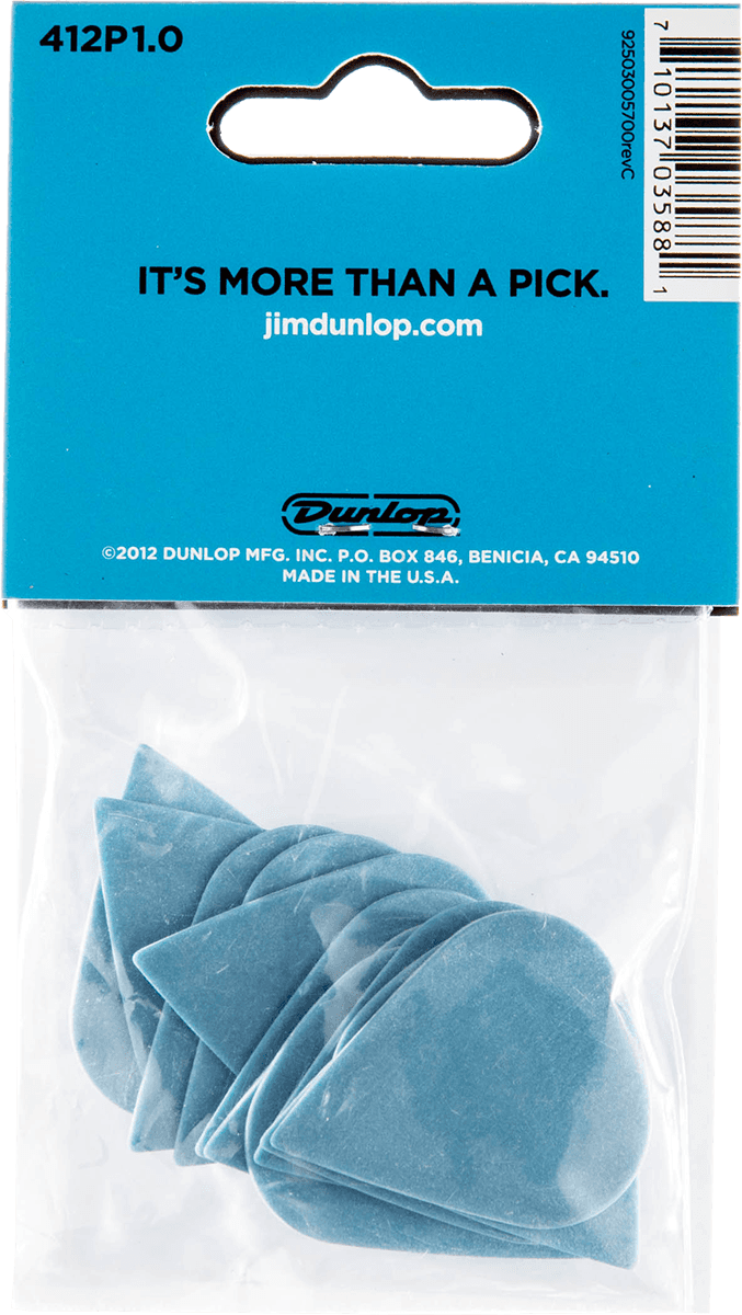 Jim Dunlop Tortex Sharp - 1,00mm Pack De 12 - Plektren - Variation 1