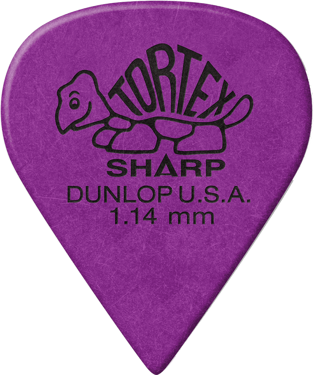 Jim Dunlop Tortex Sharp Pack De 12 - 1,14mm - Plektren - Variation 2