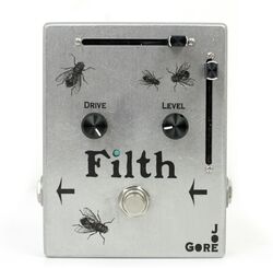 Overdrive/distortion/fuzz effektpedal Joe gore Filth Fuzz