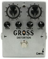 Overdrive/distortion/fuzz effektpedal Joe gore Gross Distorsion