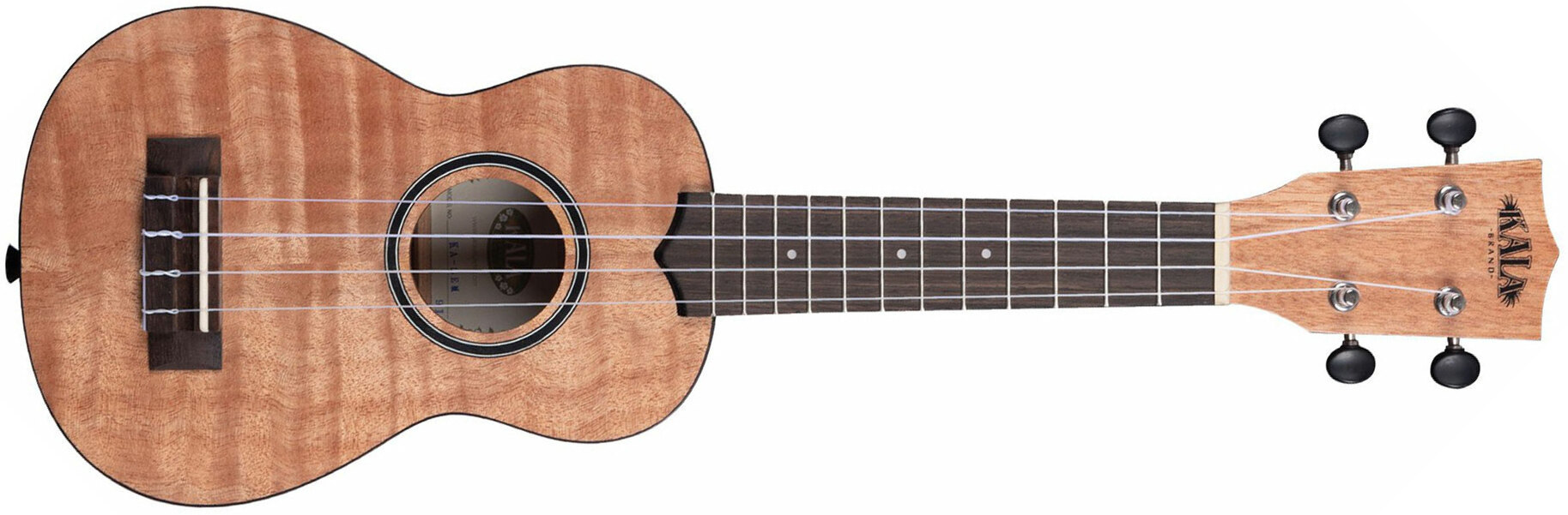 Kala Exotic Mahogany Soprano Tout Acajou Lau - Natural - Ukulele - Main picture