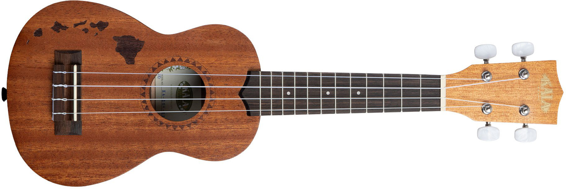 Kala Ka-15s-h1 Satin Mahogany Soprano Tout Acajou Wal +housse - Hawaiian Islands - Ukulele - Main picture