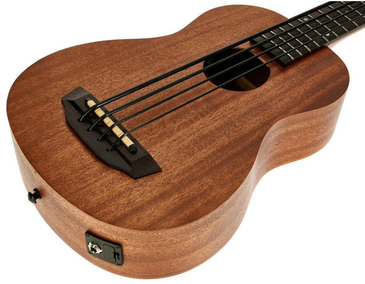 Kala U.bass Nomad Acoustic-electric Tout Acajou Rw - Natural Satin - Akustische Bass - Variation 2
