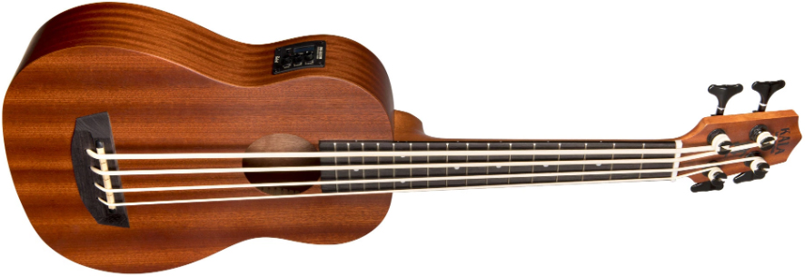 Kala Ubass-wndr-fs Wanderer Acoustic-electric U.bass Tout Acajou Lau - Natural Satin - Akustische Bass - Variation 1
