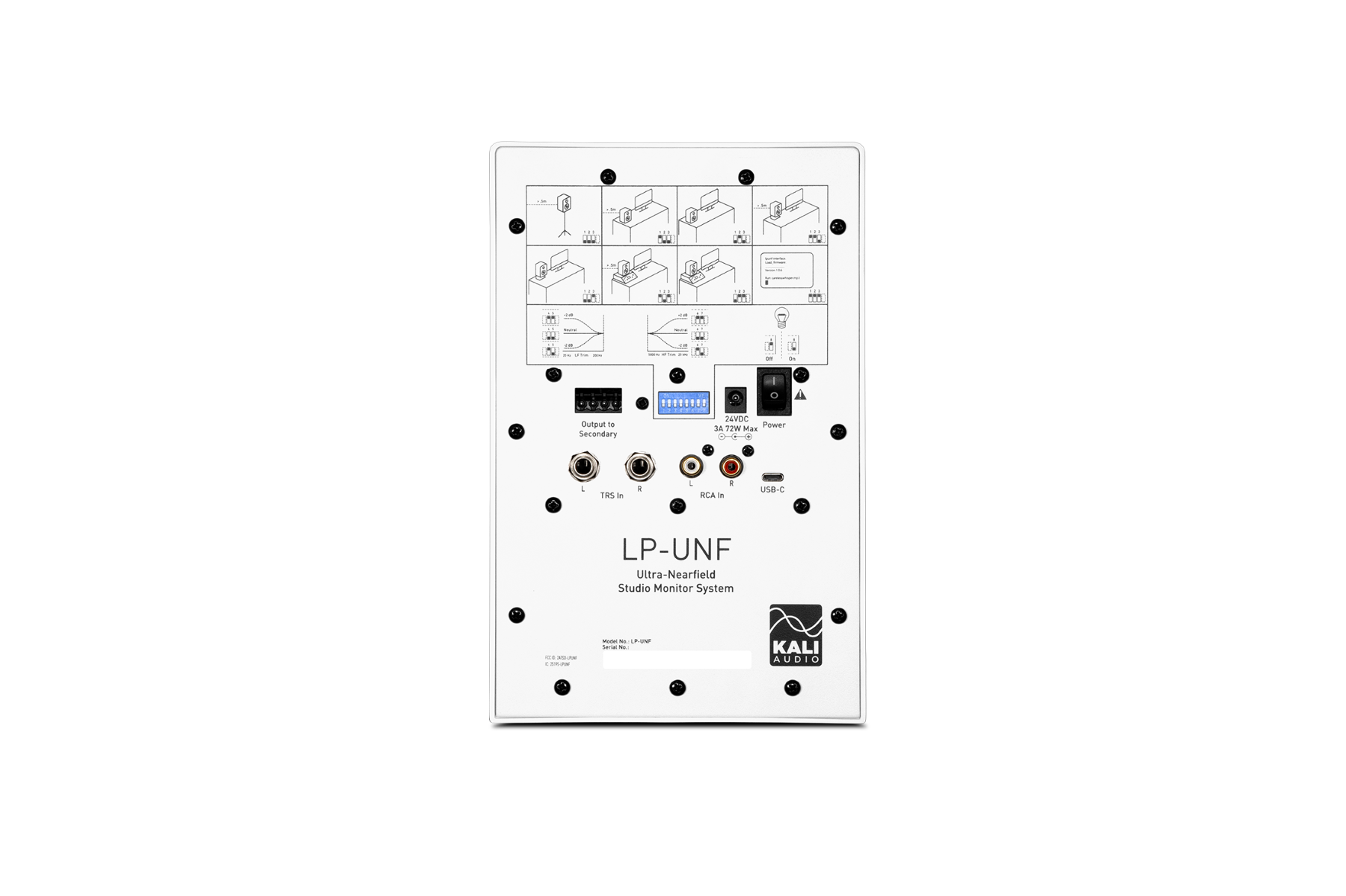 Kali Audio Lp-unf White - La Paire - Aktive studio monitor - Variation 13