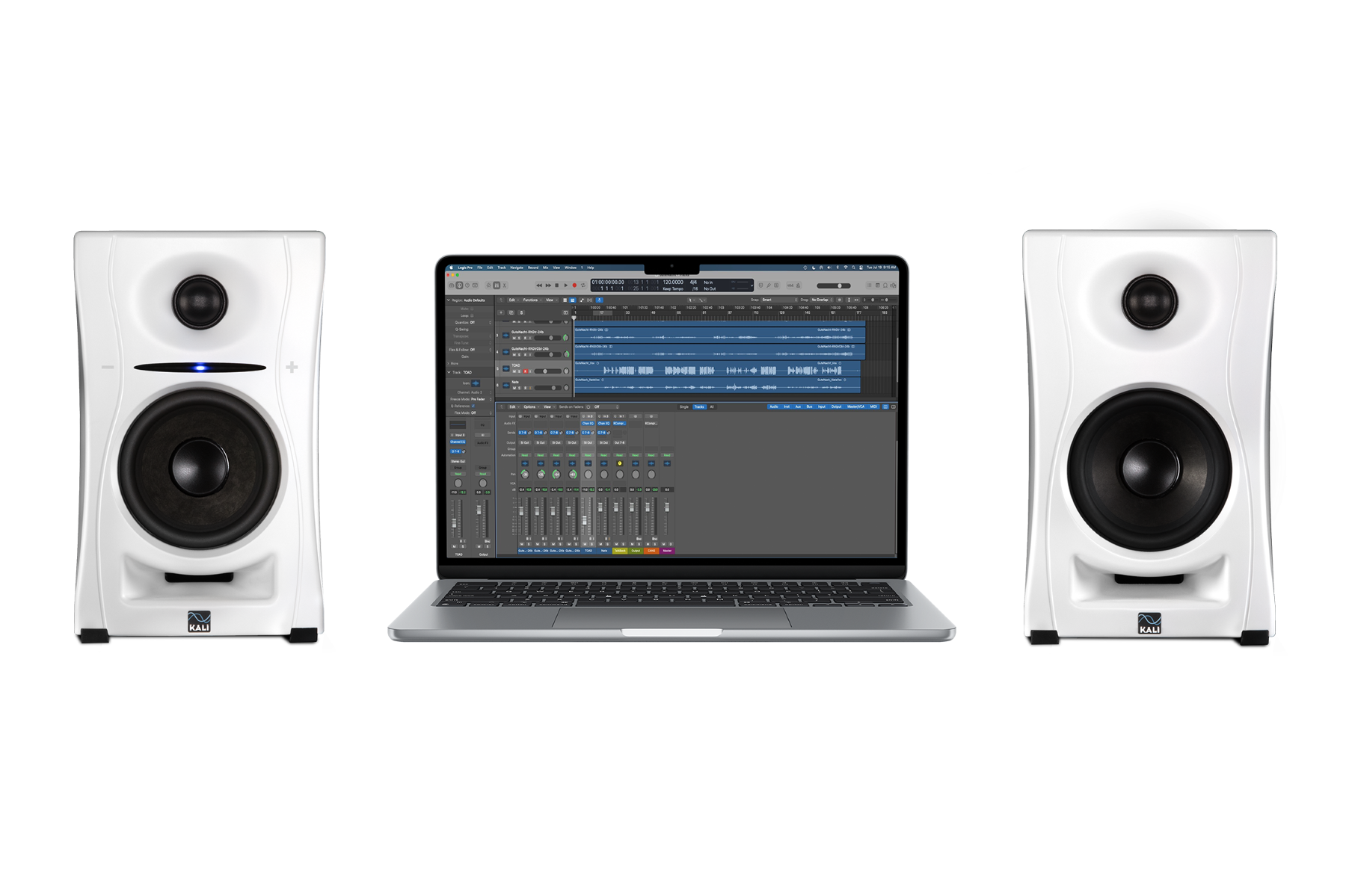 Kali Audio Lp-unf White - La Paire - Aktive studio monitor - Variation 1