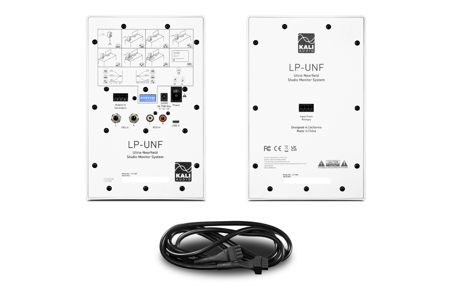 Kali Audio Lp-unf White - La Paire - Aktive studio monitor - Variation 5