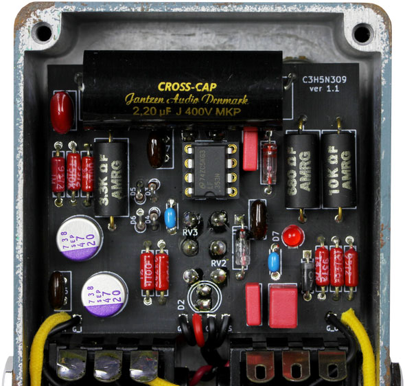 Kardian C3h5n3o9 Nitroglycerin Overdrive Distortion - Overdrive/Distortion/Fuzz Effektpedal - Variation 1