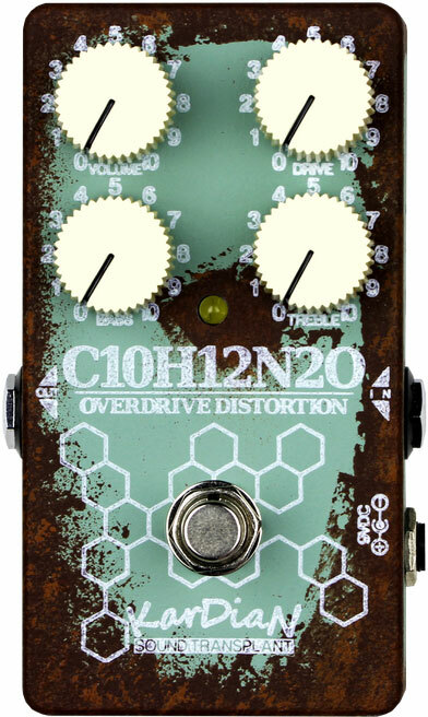 Kardian C10h12n2o Serotonin Overdrive Distortion - Overdrive/Distortion/Fuzz Effektpedal - Main picture