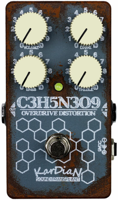 Kardian C3h5n3o9 Nitroglycerin Overdrive Distortion - Overdrive/Distortion/Fuzz Effektpedal - Main picture