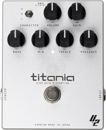 Kardian Titania Distortion V2 - Overdrive/Distortion/Fuzz Effektpedal - Main picture