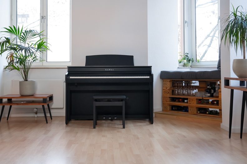 Kawai Ca 401 Black - Digitalpiano mit Stand - Variation 9