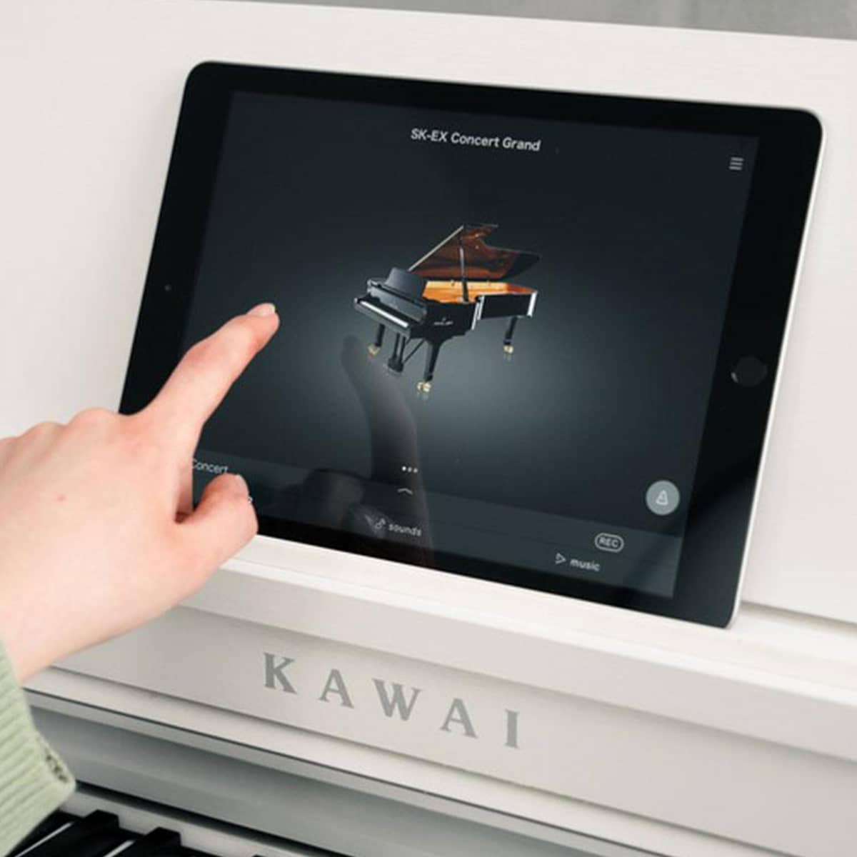 Kawai Cn-201 B - Digitalpiano mit Stand - Variation 5