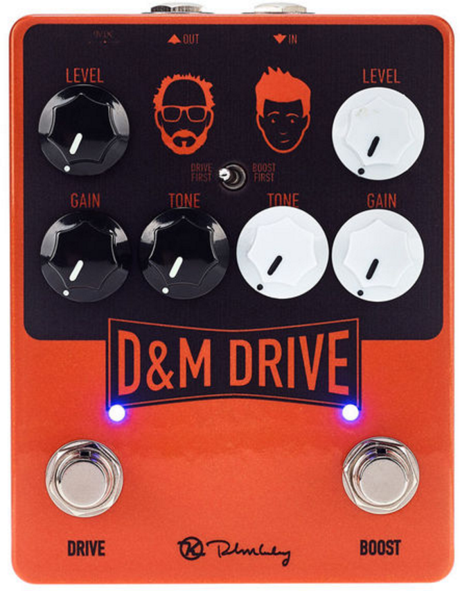 Keeley  Electronics D&m Drive & Boost - Overdrive/Distortion/Fuzz Effektpedal - Main picture