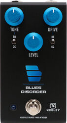 Overdrive/distortion/fuzz effektpedal Keeley  electronics Blues Disorder