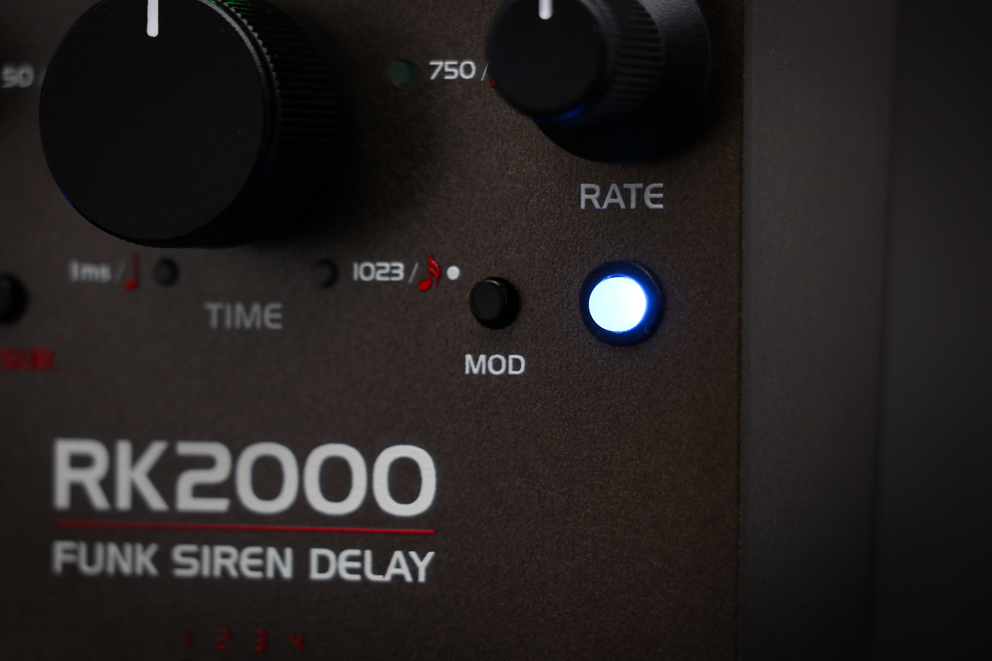 Keeley  Electronics Rk2000 Funk Siren Delay - Reverb/Delay/Echo Effektpedal - Variation 2