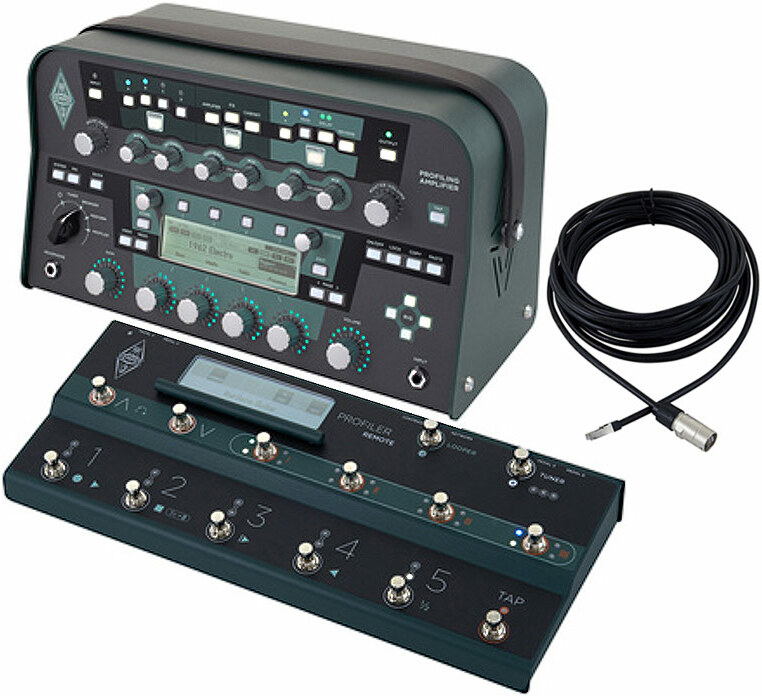 Kemper Profiler Power Head Set W/remote - E-Gitarre Topteil - Main picture