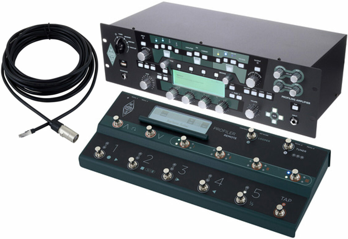 Kemper Profiler Power Rack Set W/remote - E-Gitarre Topteil - Main picture
