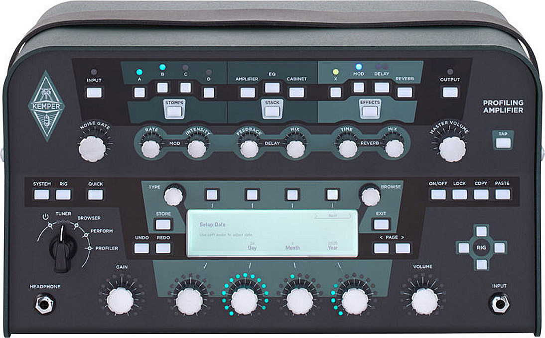 Kemper Profiler Powerhead Black - E-Gitarre Topteil - Main picture