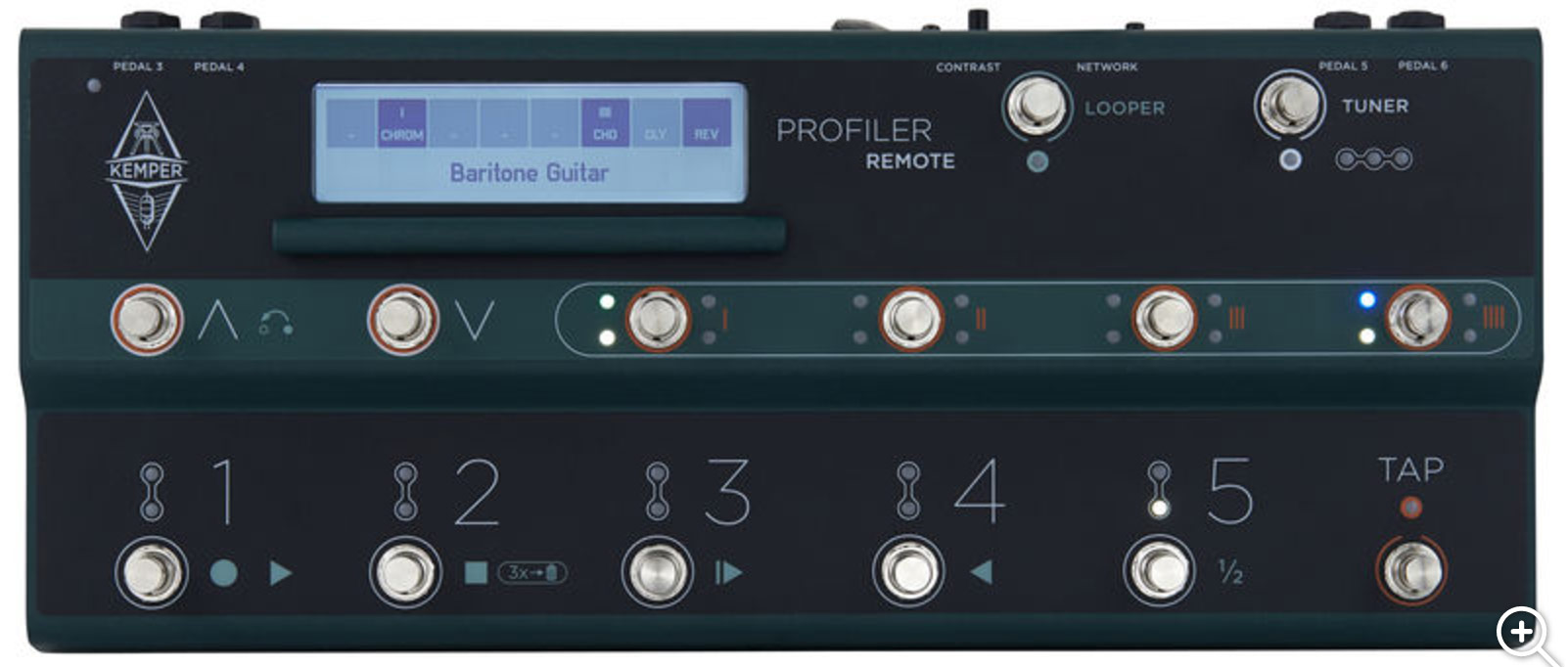 Kemper Profiler Power Head Set W/remote - E-Gitarre Topteil - Variation 4