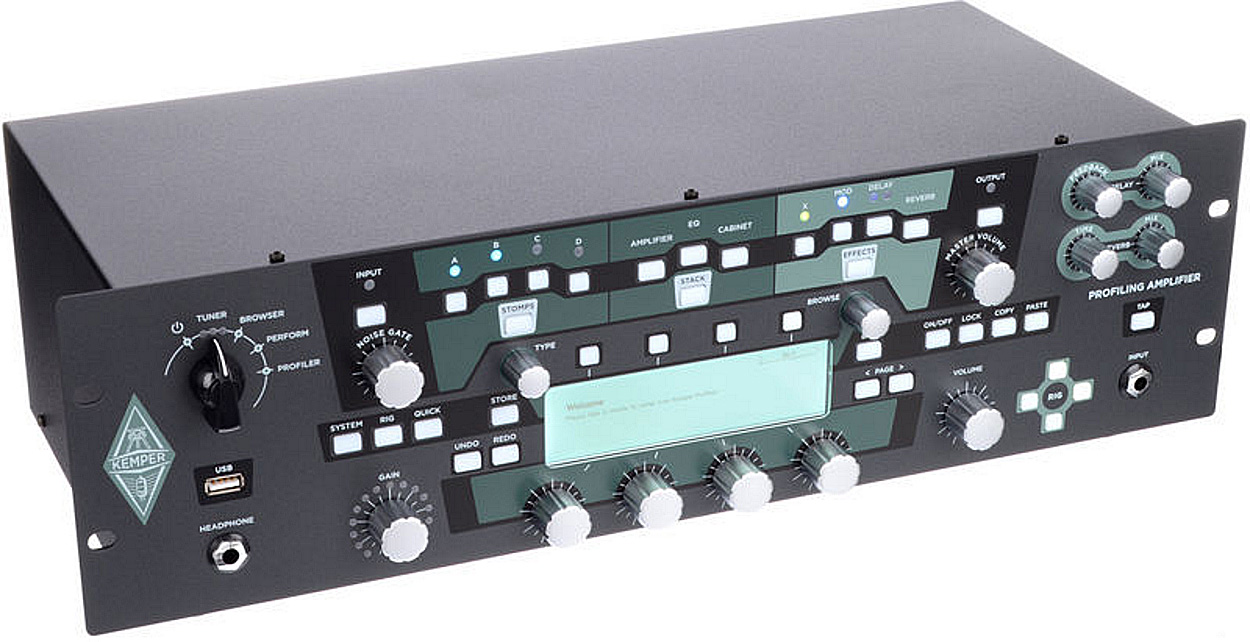 Kemper Profiler Power Rack Set W/remote - E-Gitarre Topteil - Variation 1