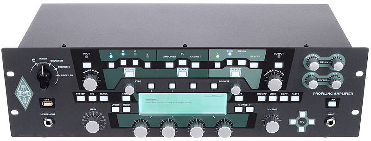 Kemper Profiler Power Rack Set W/remote - E-Gitarre Topteil - Variation 2
