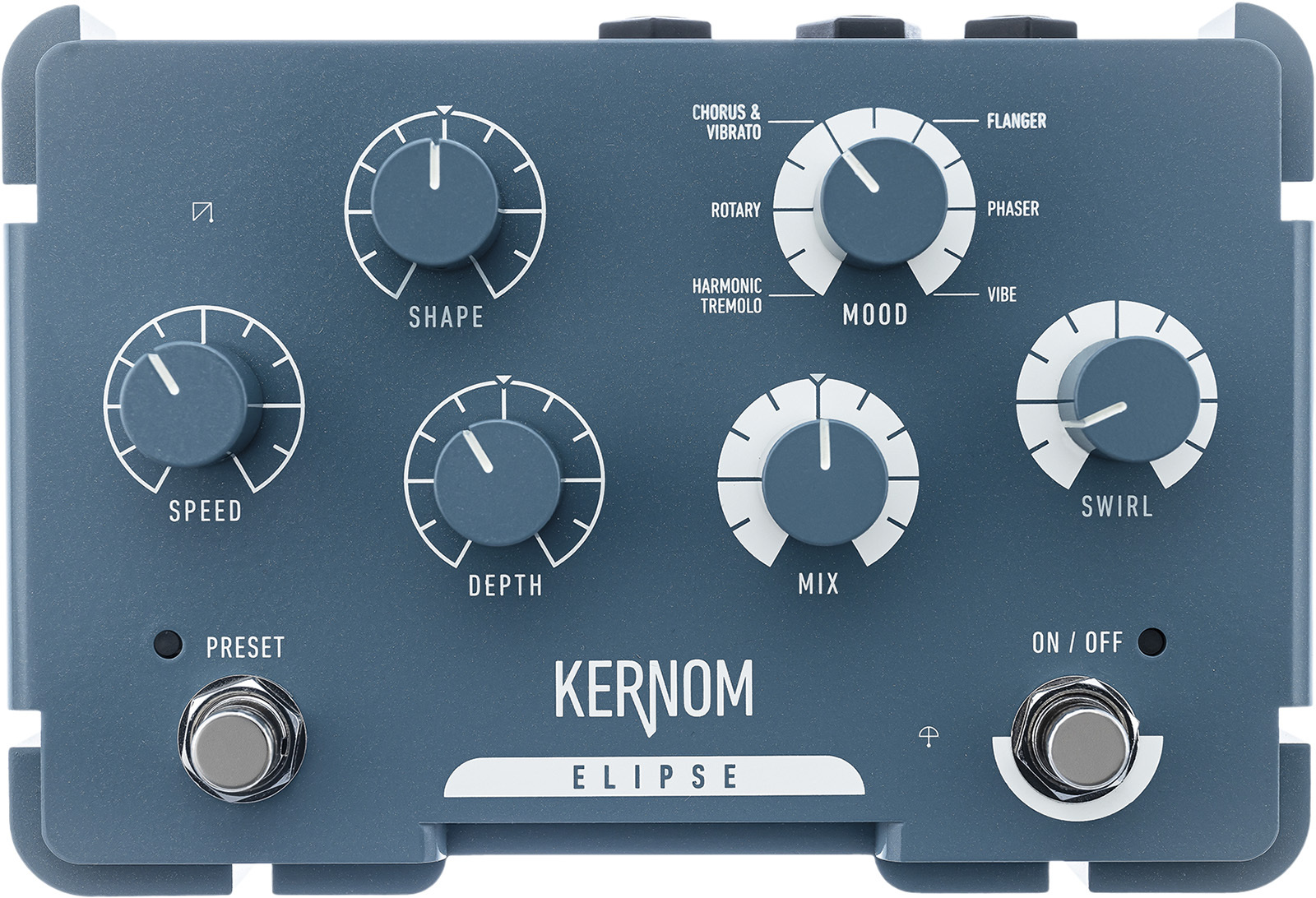 Kernom Elipse Modulation - Modulation/Chorus/Flanger/Phaser & Tremolo Effektpedal - Main picture