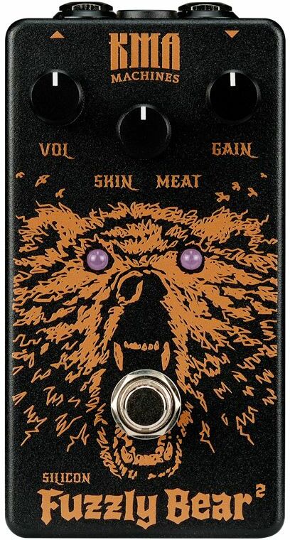 Kma Fuzzly Bear 2 Silicium Fuzz - Overdrive/Distortion/Fuzz Effektpedal - Main picture