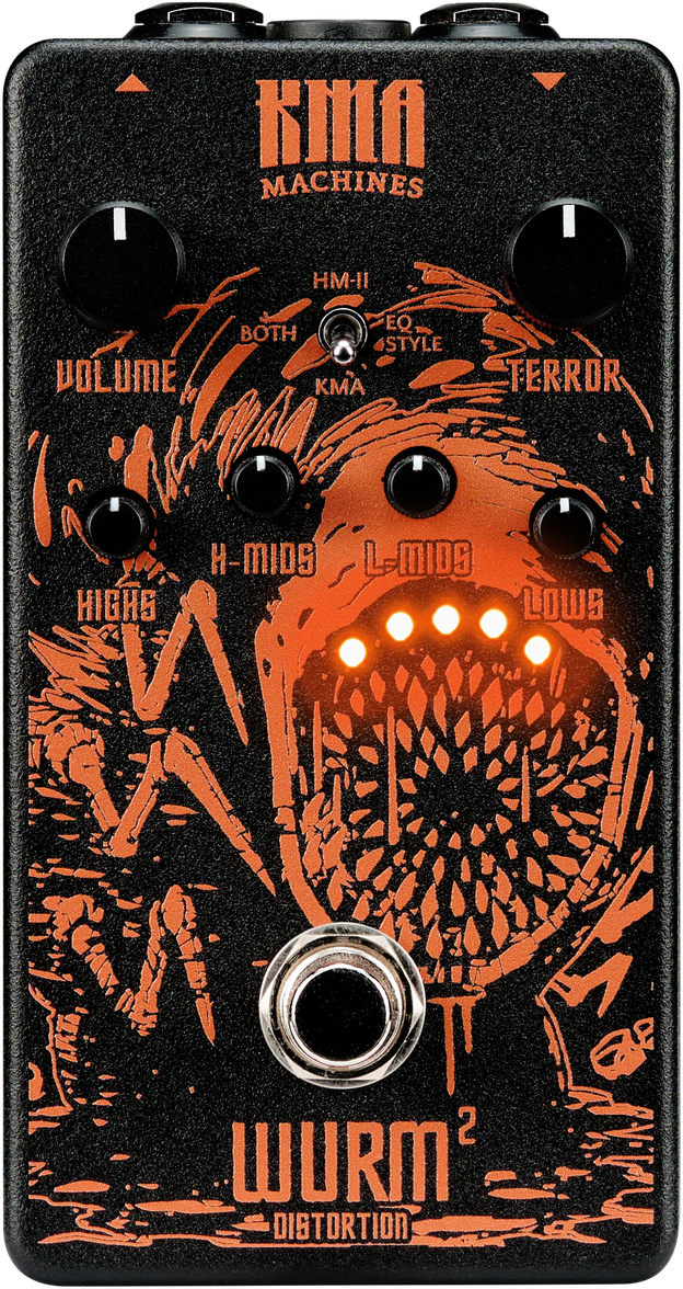 Kma Wurm 2 - Overdrive/Distortion/Fuzz Effektpedal - Main picture