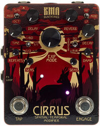 Reverb/delay/echo effektpedal Kma audio machines Cirrus Delay/Reverb