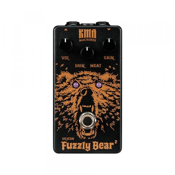 Overdrive/distortion/fuzz effektpedal Kma Fuzzly Bear 2