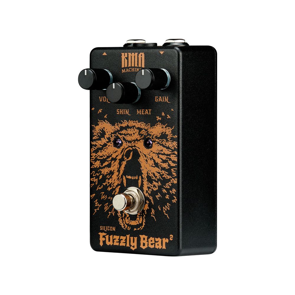 Kma Fuzzly Bear 2 Silicium Fuzz - Overdrive/Distortion/Fuzz Effektpedal - Variation 2