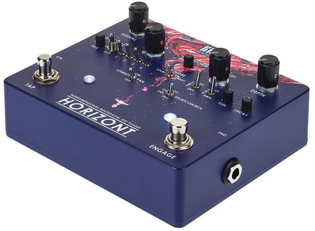 Kma Horizont Stereo 4-stage Phaser - Modulation/Chorus/Flanger/Phaser & Tremolo Effektpedal - Variation 1