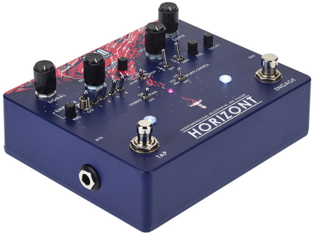 Kma Horizont Stereo 4-stage Phaser - Modulation/Chorus/Flanger/Phaser & Tremolo Effektpedal - Variation 2