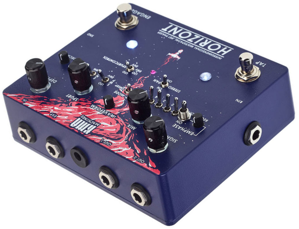 Kma Horizont Stereo 4-stage Phaser - Modulation/Chorus/Flanger/Phaser & Tremolo Effektpedal - Variation 3