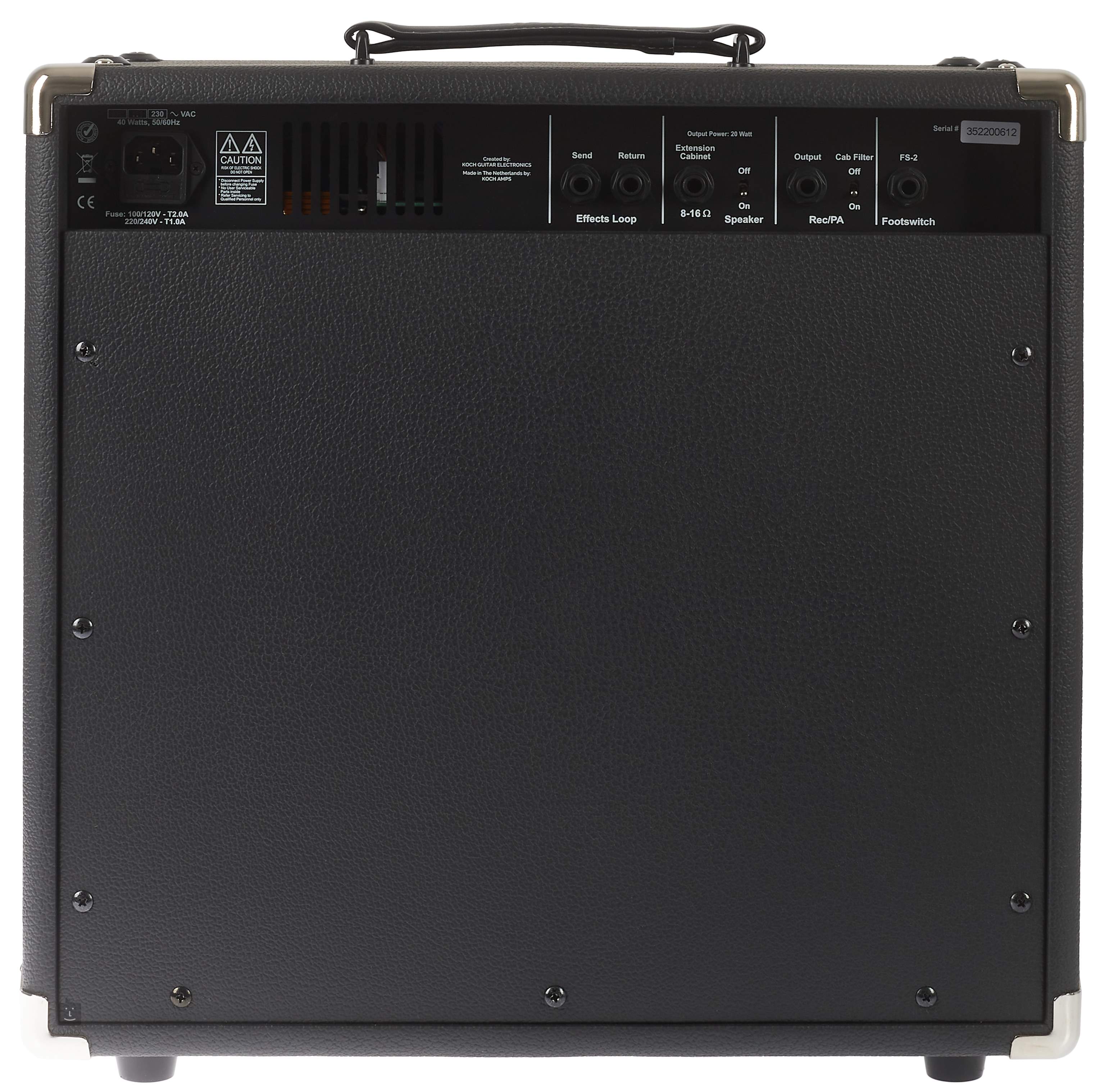 Koch Jupiter Junior Combo Black 1x12 - Combo für E-Gitarre - Variation 1