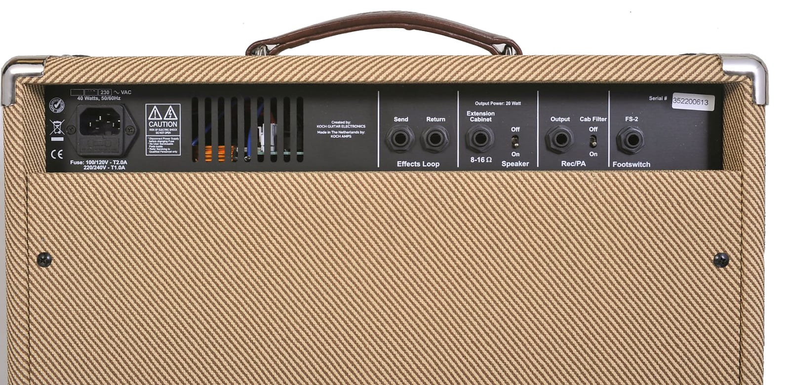 Koch Jupiter Junior Combo Yellow Tweed 1x12 - Combo für E-Gitarre - Variation 2