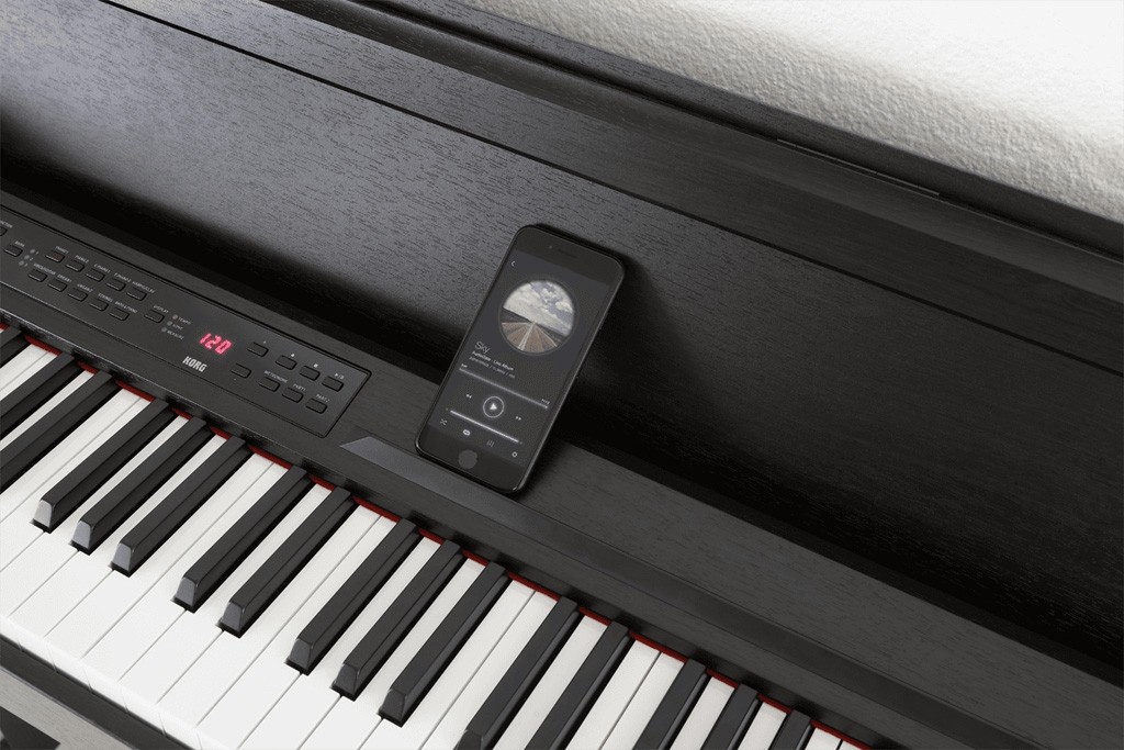 Korg C1 Air - Black - Digitalpiano mit Stand - Variation 3