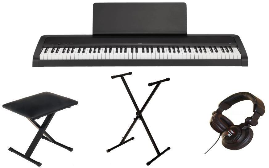 Klaviere set Korg B2 black + Casque Pro580 + Stand X + Banquette X