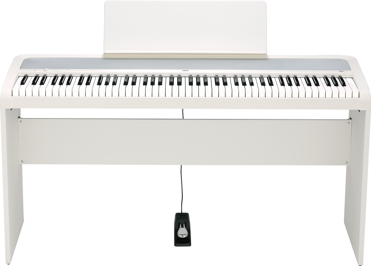 Korg B2+ Sp Blanc - Digitalpiano mit Stand - Main picture