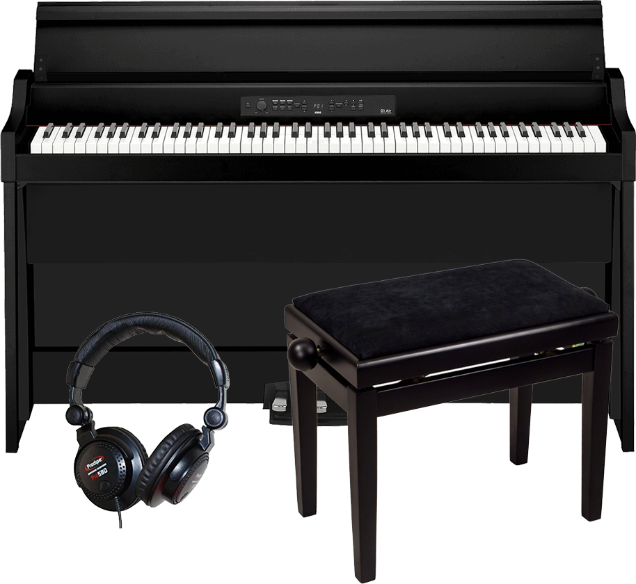 Korg G1b Air Bk + X-tone Xb6160 Noir + Casque Pro580 - Digitalpiano mit Stand - Main picture