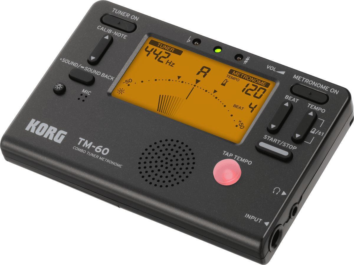 Stimmgerät für gitarre Korg TM60-BK