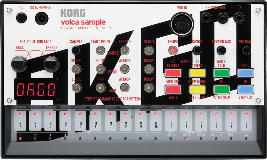 Korg Volca Sample Ok Go Edition - Drummaschine - Main picture