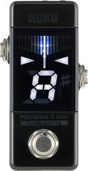 Boden-stimmgerät Korg Pitchblack X Mini Chromatic Pedal Tuner
