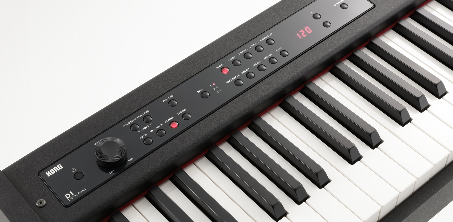 Korg D1 - Black - Digital Klavier - Variation 6