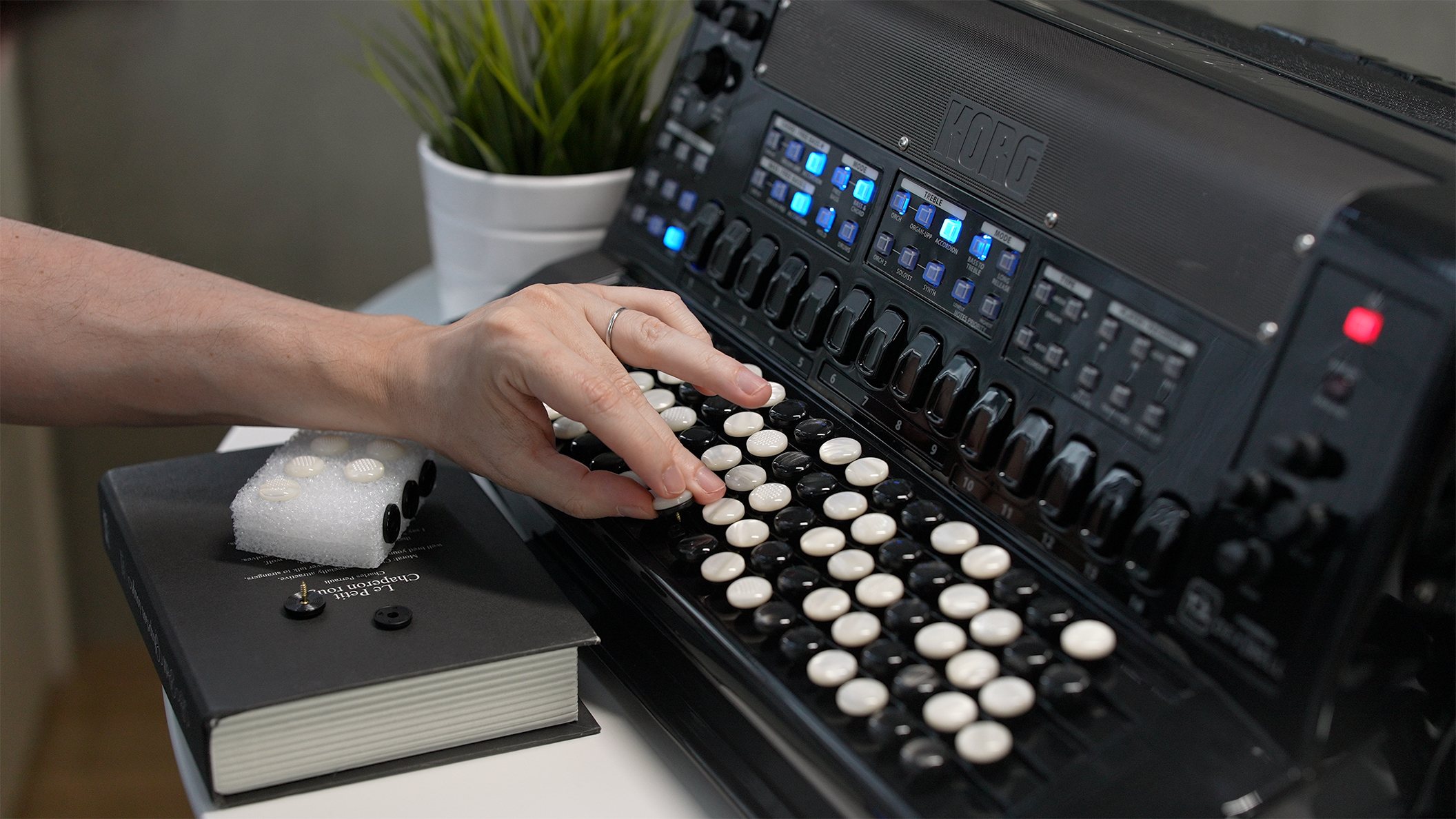 Korg Fisa Suprema Clavier Bouton - E-Akkordeon - Variation 6
