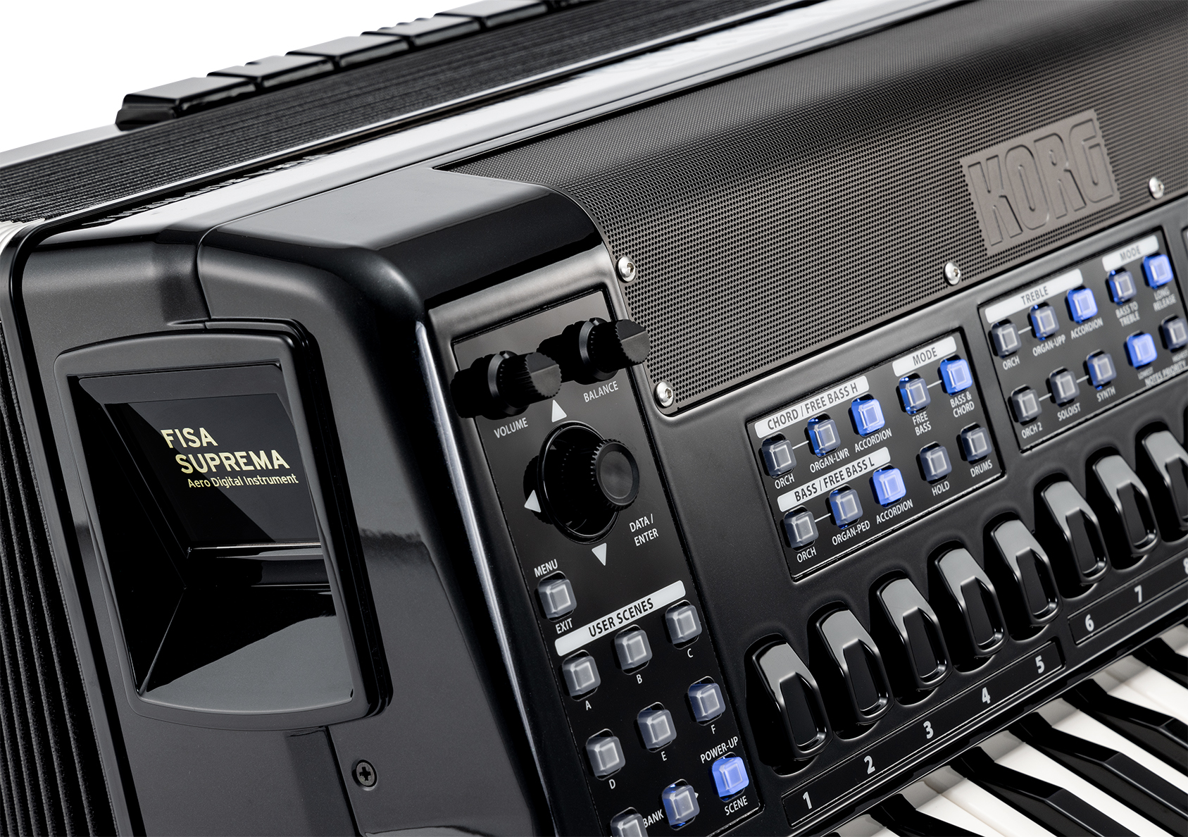 Korg Fisa Suprema Clavier Piano - E-Akkordeon - Variation 7