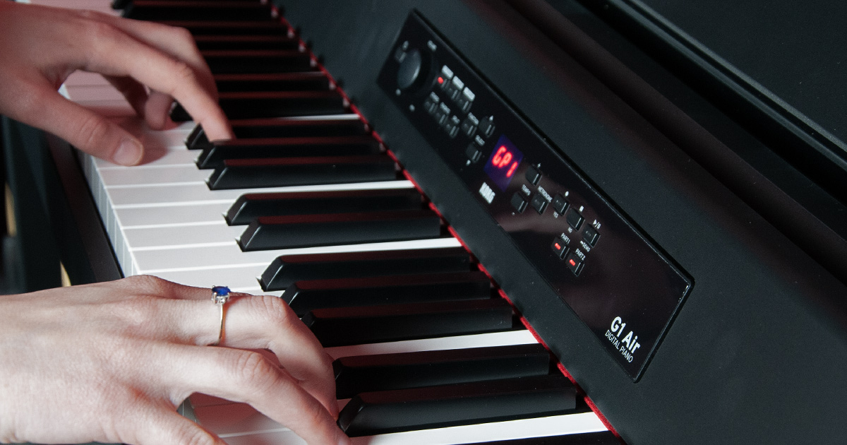 Korg G1b Air Bk - Digitalpiano mit Stand - Variation 6